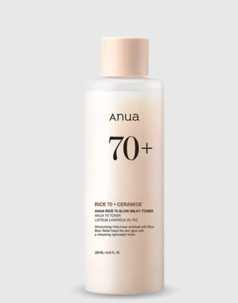 ANUA RICE 70 GLOW MILKY TONER 250ML